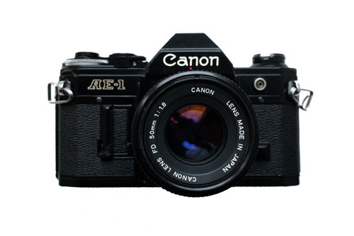 Canon AE-1 Black