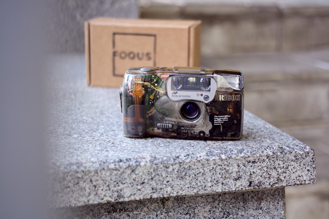 Ricoh FF-9SD - первая прозрачная камера в мире!