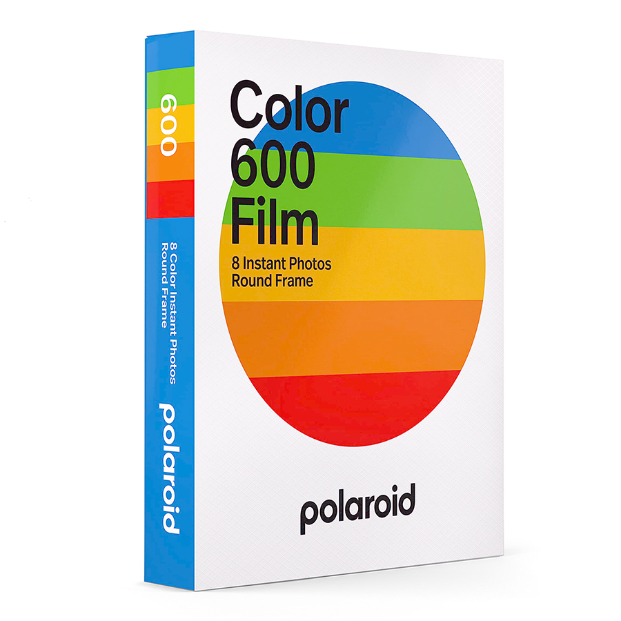 Кассета Polaroid Color 600 Цветная / Круглая Рамка