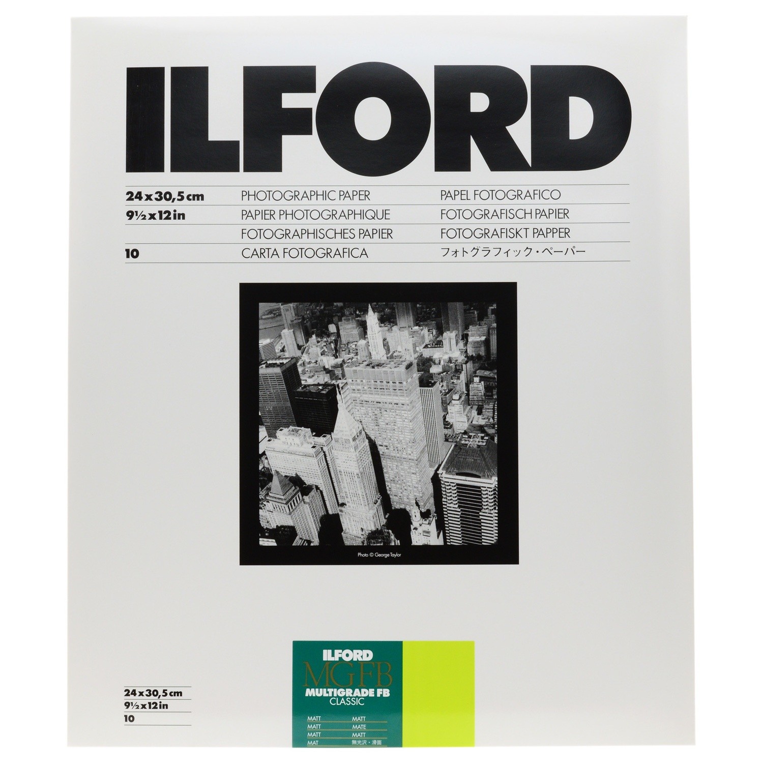Ilford Multigrade FB Classic 5K 24x30 10л Матовая