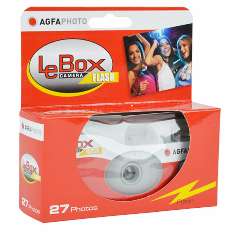 AgfaPhoto LeBox Flash - одноразовый подводный фотоаапарат