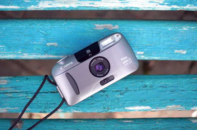 Компактный пленочный фотоаппарат Canon Prima Mini II Date уже в FOQUS-е!