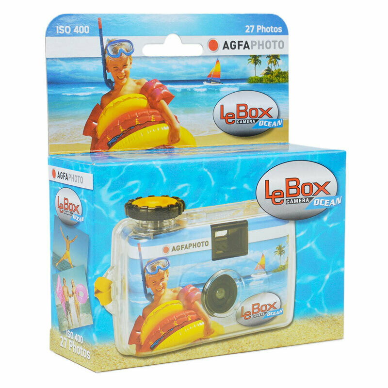 AgfaPhoto LeBox Ocean - одноразовый подводный фотоаапарат