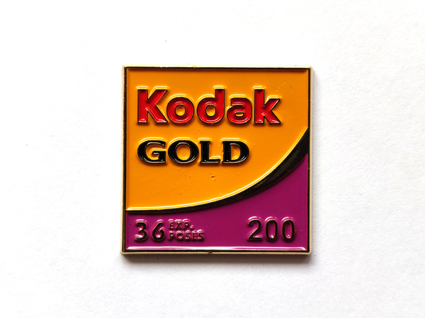 Значок 16 Kodak Gold торец