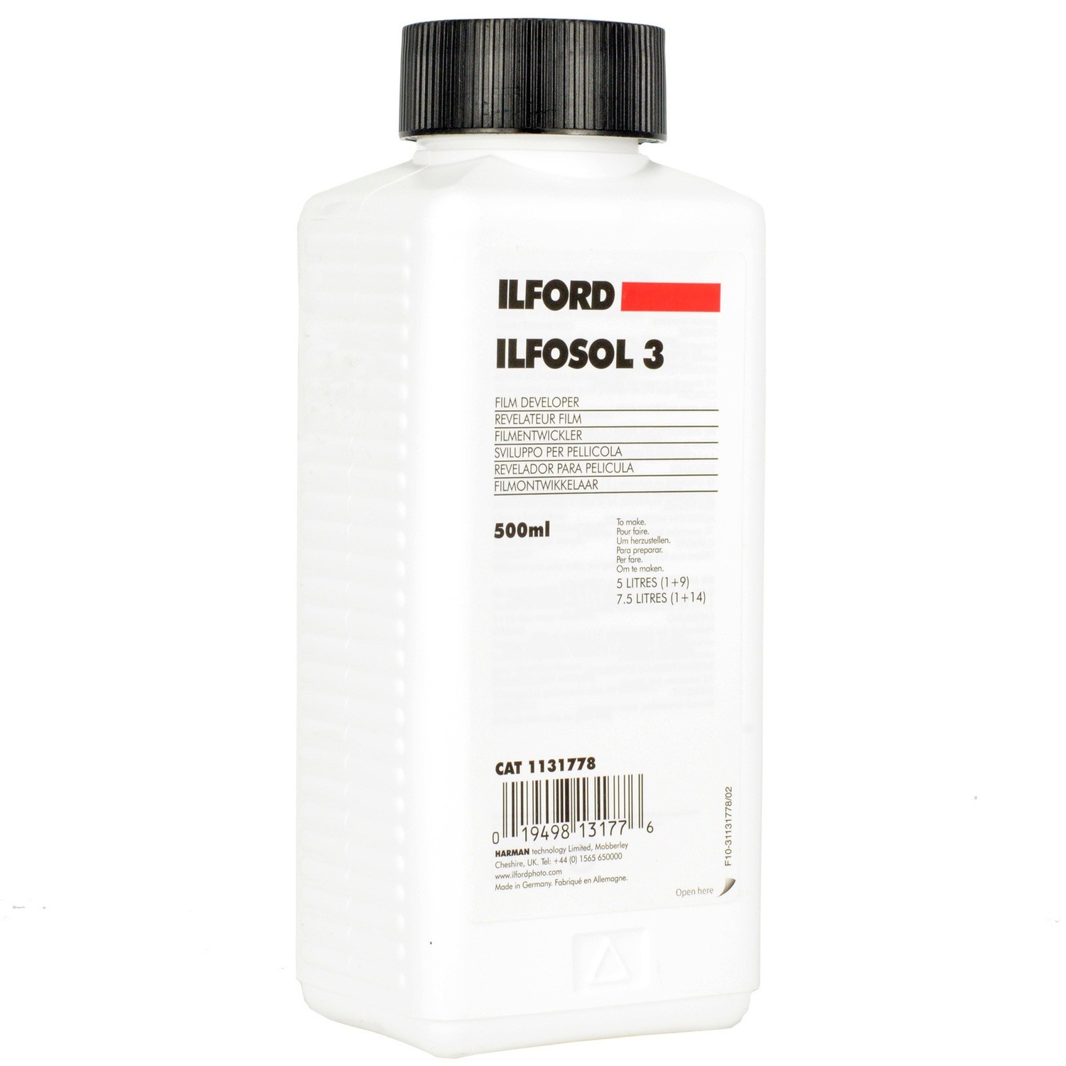 Ilford Ilfosol 3 500мл.