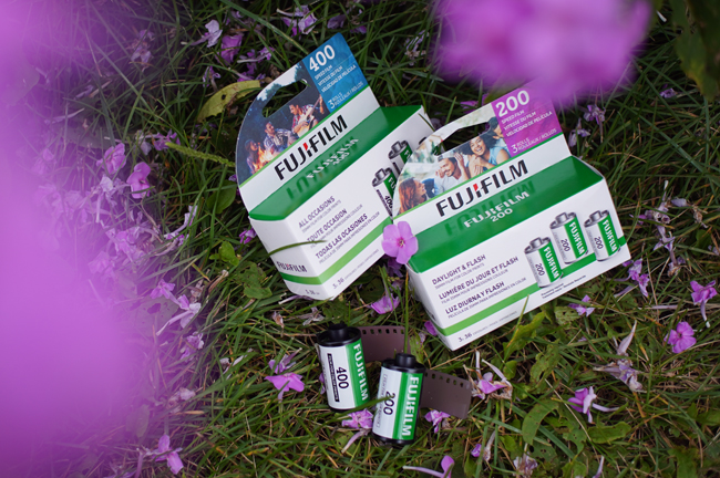 Цветные фотопленки с обновленной эмульсией от Fujifilm 200 и 400
