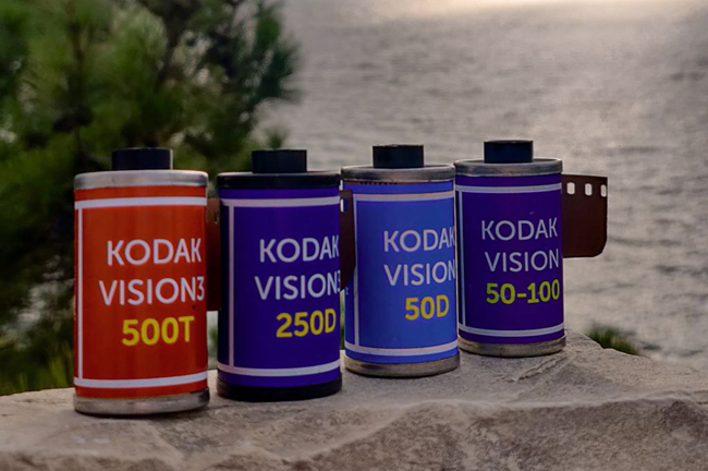 Нужна пленка для фотоаппарата? Можно купить кинопленку Kodak Vision!