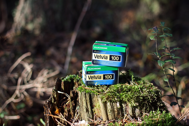 Слaйдовая пленка Fujifilm Velvia 100 в наличии!