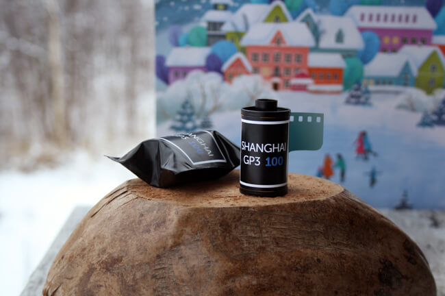 Черно-белая фотопленка Shanghai GP3 100 35mm ждет вас!