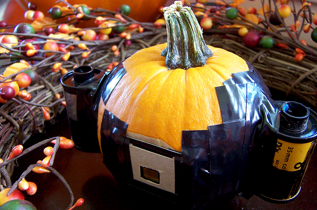 Фото - Пинхол-камера из тыквы - и Хеллоуин не пройдет скучно!