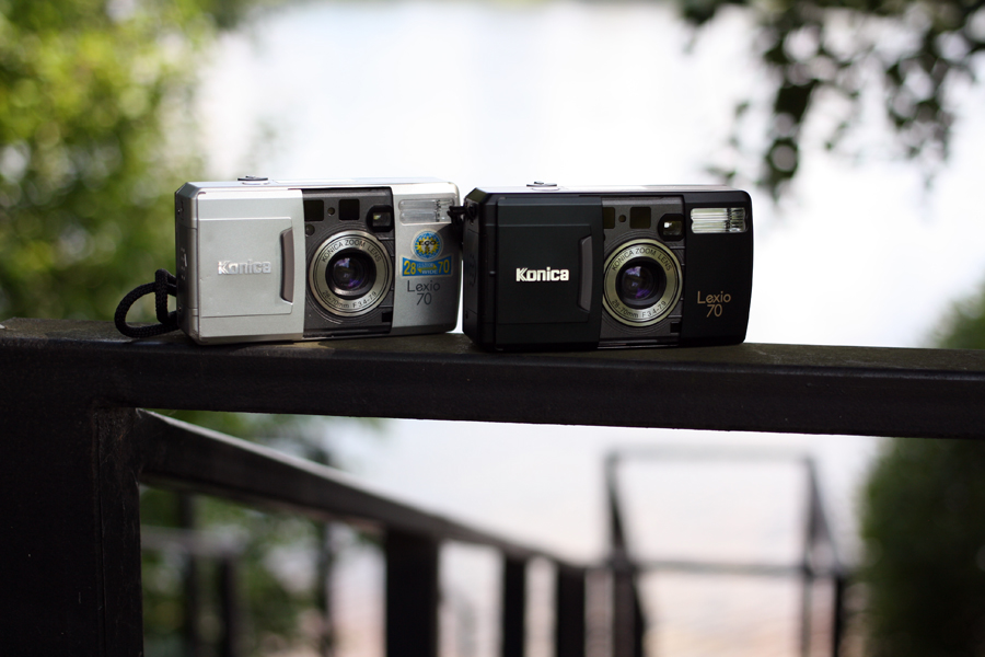 Картинка - Винтажная пленочная камера Konica Lexio 70 в двух цветах Винтажная пленочная камера Konica Lexio 70 в двух цветах | FOQUS
