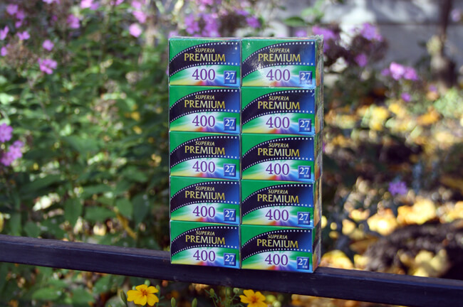 Купить цветную пленку Fujifilm Superia Premium 400